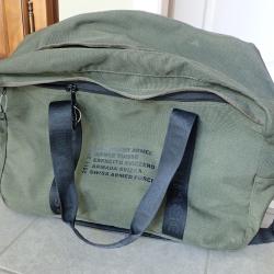 Sac &agrave; effets Arm&eacute;e suisse, Sac de sport, de voyage.