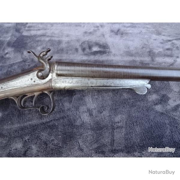 Beau fusil a broches canons Bernard