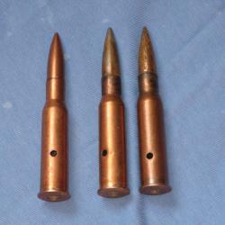 Cartouches d&eacute;militaris&eacute;es de 7,62 x 54 R pour Mosin-Nagant