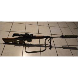 Zastava m76 + silencieux et optique d origine
