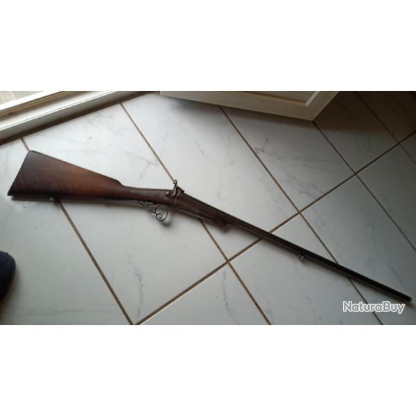 FUSIL A BROCHE 2 CANONS JUXTAPOSE
