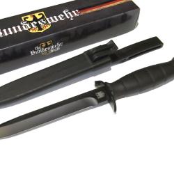 Couteau Tactical Fa&ccedil;on Glock d'Entrainement Bundesheer Autrichienne Acier Carbone Manche ABS