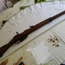 carabine &agrave; verrou carcano 6,5x52 fabrication arsenal