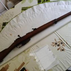 carabine &agrave; verrou carcano 6,5x52 fabrication arsenal