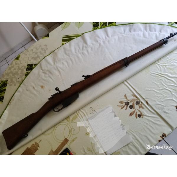 carabine � verrou carcano 6,5x52 fabrication arsenal