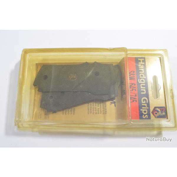 Plaquette grip handgun Pachmayr S&W-45 .45 Semi Auto Grip Revoler pistolet  (SN)