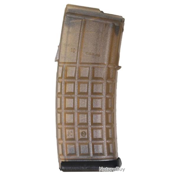 CHARGEUR STEYR AUG ORIGINE 30 COUPS CAL.223 TRANSLUCIDE - CATEGORIE B