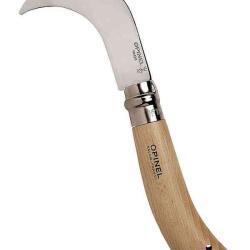 Opinel Serpette de jardin n&deg; 10, acier inoxydable/bois de h&ecirc;tre