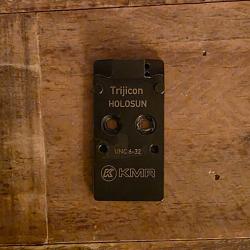 Plaque montage trijicon / holosun Kmr