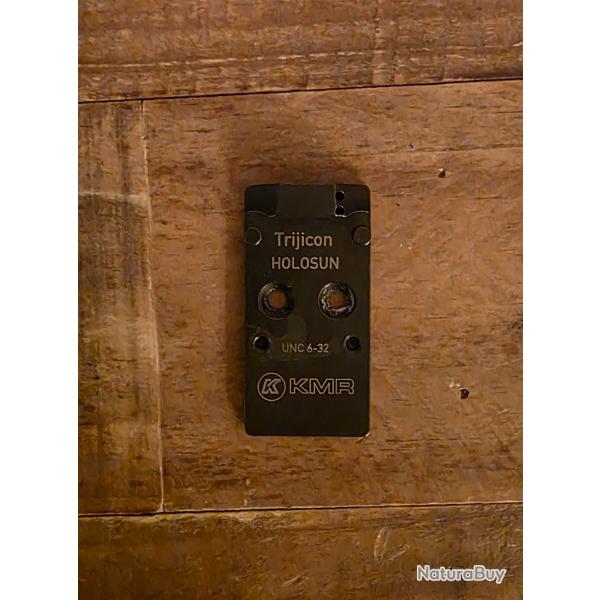 Plaque montage trijicon / holosun Kmr