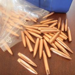 vends 50 ogives Lapua 139 gr sc&eacute;nar   - 264 - 6.5 creedmore, 260 rem, 6.5x55, 6.5x47......