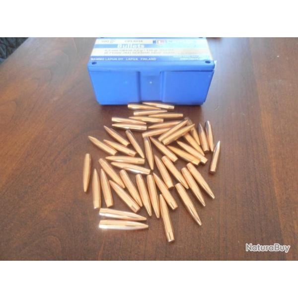 50 ogives Lapua 139 gr sc�nar   - 264 - 6.5 creedmore, 260 rem, 6.5x55, 6.5x47......