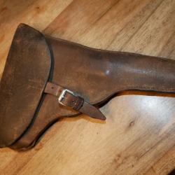 Etui de LUGER P08 fabrication locale INDOCHINE