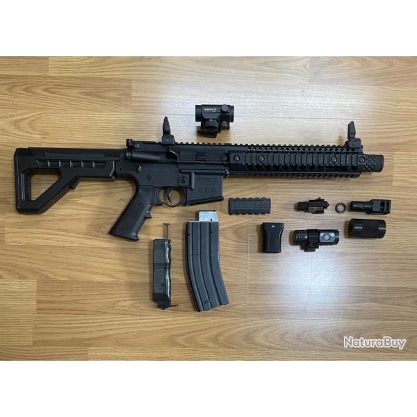 Carabine DPMS SBR CO2 full auto cal 4.5mm BB'S