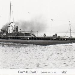 Carte postale sous-marin Gay-Lussac 1909 -N&deg;8074