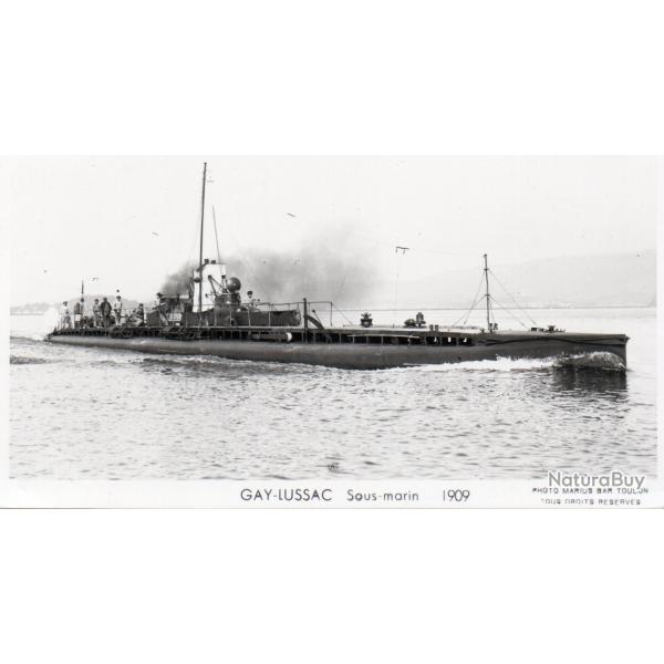 Carte postale sous-marin Gay-Lussac 1909 -N�8074