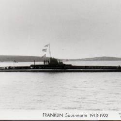 Carte Postale Sous-marin Franklin 1913-1922 -N&deg;8078