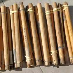 Mat de tente US individuel 1er model 100% WW2  ( bien lire le descriptif de l annonce)