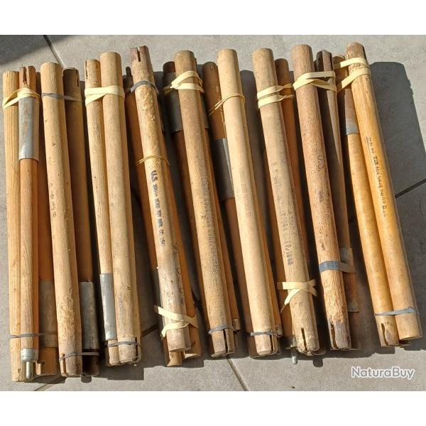 Mat de tente US individuel 1er model 100% WW2  ( bien lire le descriptif de l annonce)