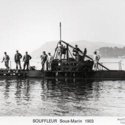 Carte Postale Souffleur Sous-Marin 1903 -N&deg;8085