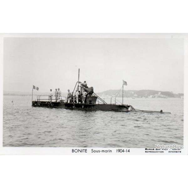 Carte Postale Sous-marin Bonite 1904-1914 -N�8086