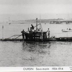Carte postale sous-marin Ourson 1904-1914 -N&deg;8087