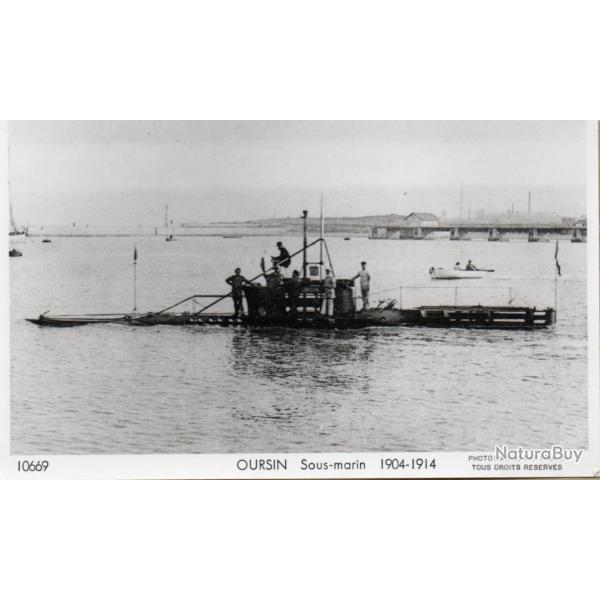 Carte postale sous-marin Ourson 1904-1914 -N�8087