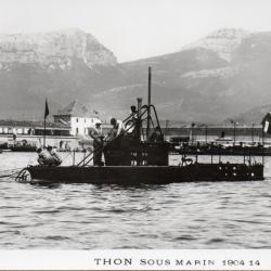 Carte Postale Ancienne - Sous-marin Thon 1904 14 -N&deg;809