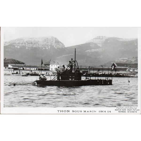 Carte Postale Ancienne - Sous-marin Thon 1904 14 -N�809