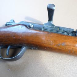 Carabine Gras 1874 transform&eacute;e chasse - Canon 68 cm S 1870 - Cal. ?15 mm