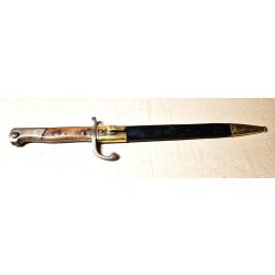 Ba&iuml;onnette allemande mauser model 1908 pour export Br&eacute;sil