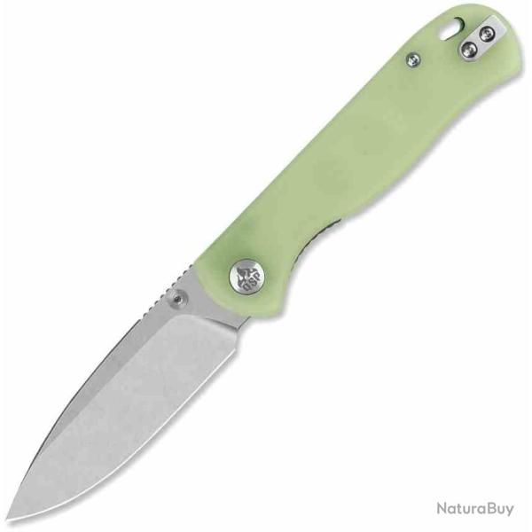 Couteau QSP Ferret Lame Acier Nitro-V SW Manche G10 Glow In The Dark Liner Lock QS170C1