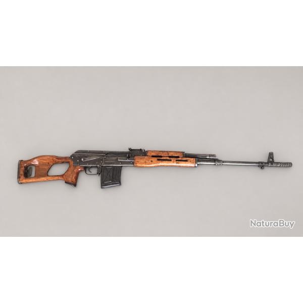 Fusil PSL Dragunov 7,62x54R Cat C