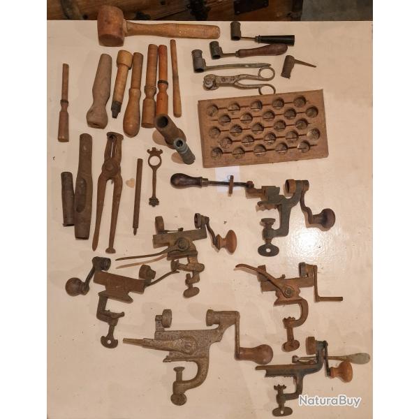 Atelier complet multi-calibres de fabrication de cartouches