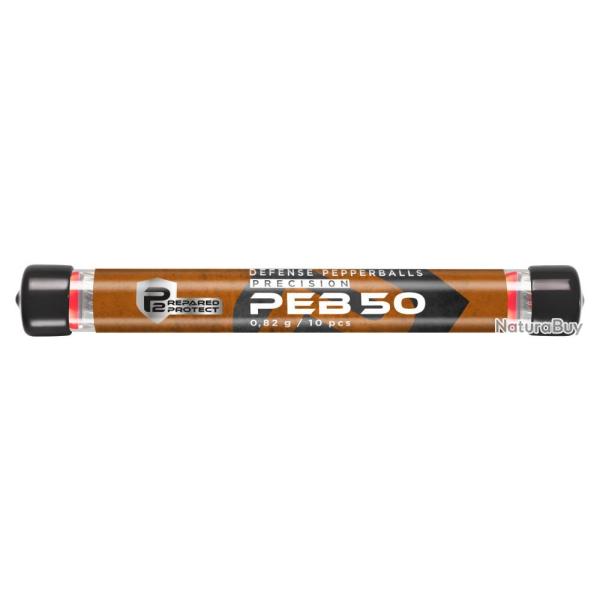 Billes CAL.50 Poivre pr�cision - Tube de 10