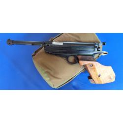 Pistolet &agrave; air comprim&eacute; FEINWERKBAU Mod&egrave;le 65 parfaitementent restaur&eacute;.
