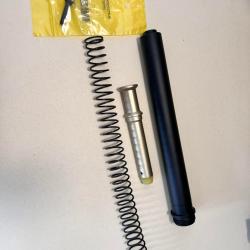 Kit tube de crosse A1 A2 ( AR15 AR10 ) buffer ressort vis