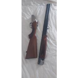Fusil lisse super pos&eacute; double d&eacute;tente lamber Double d&eacute;tente