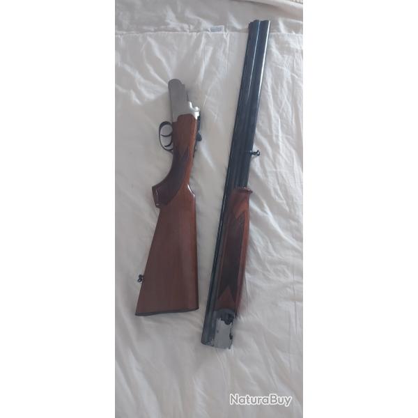 Fusil lisse super pos� double d�tente lamber Double d�tente