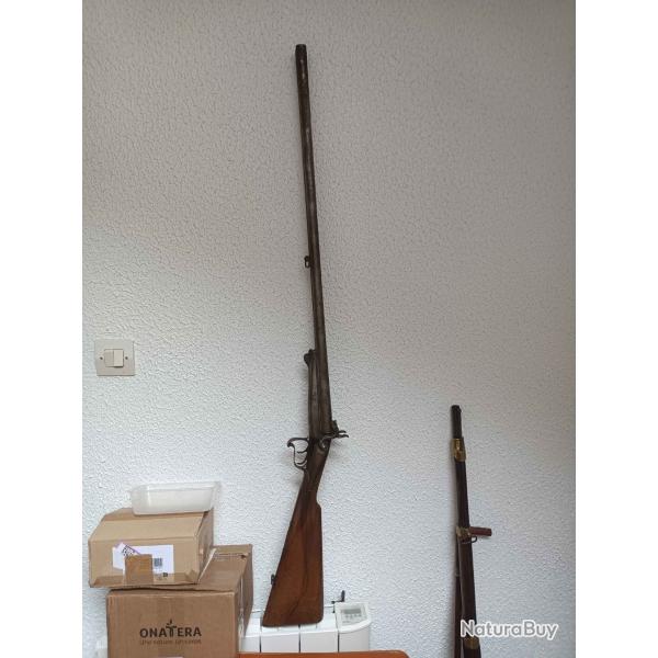 1� SANS PRIX DE RESERVE - Fusil � broche Cal.16