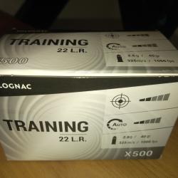 Bo&icirc;tes de 500 cartouches 22 lr solognac training