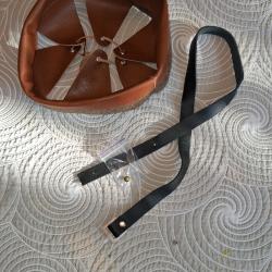 Coiffe casque Adrian avec jugulaire +rivet