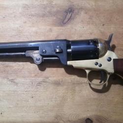 Colt navy 1851 cal 36 avec amorce et balle papier richemond