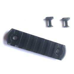 Rail picatinny: M-LOK 7, aluminium &agrave; bords arrondis