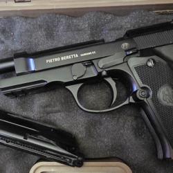Beretta mod. 92A1 noir calibre 4.5mm billes acier / semi et full auto
