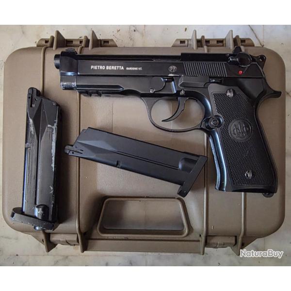 [BON PLAN] Beretta mod. 92A1 noir 4.5mm bb's  /  full auto + 2 chargeurs