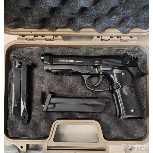 [BON PLAN] Beretta mod. 92A1 noir 4.5mm bb's  /  full auto + 2 chargeurs