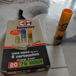 Balle fleche Sauvestre-Cal 20/ magnum