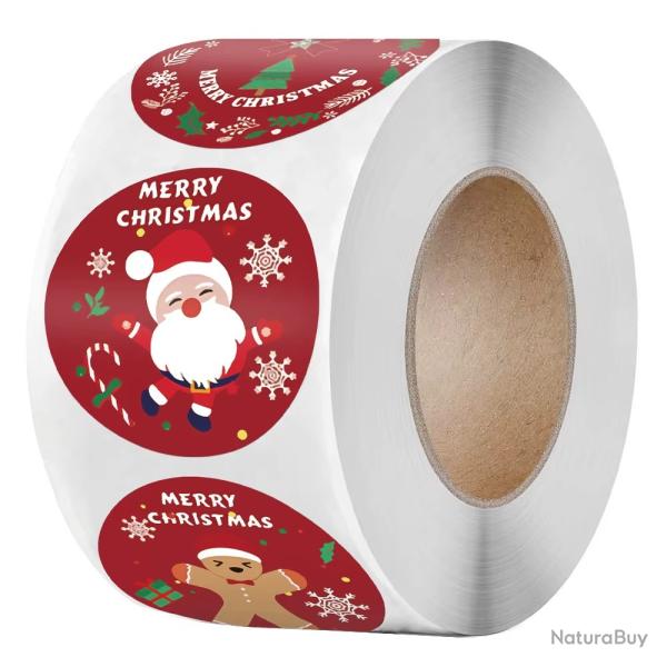 300 Pcs Stickers Etiquettes Merry Christmas DIY