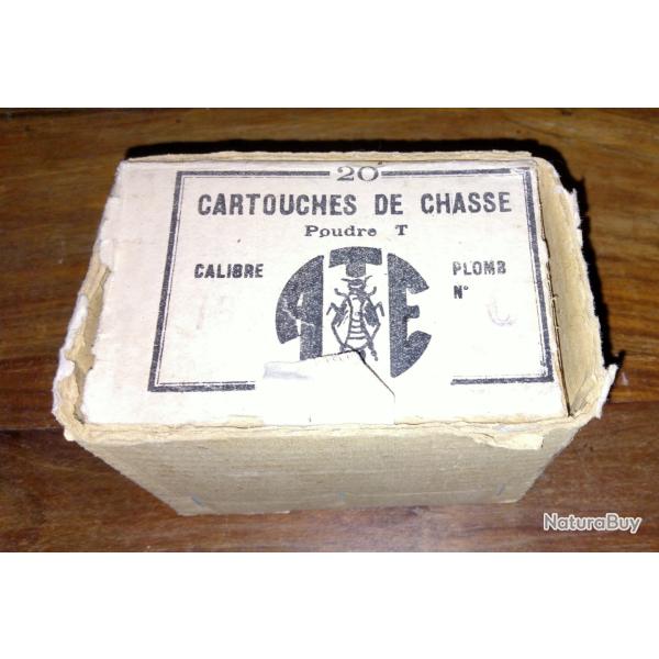 Boite de 20 cartouches m�talliques ATE Cal.16